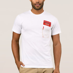 Je hebt rood op je. t-shirt