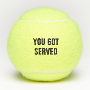 Je hebt Served Tennisballen