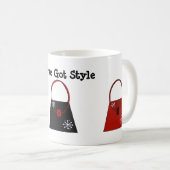 Je hebt stijl - Handtassen Koffiemok (Voorkant rechts)