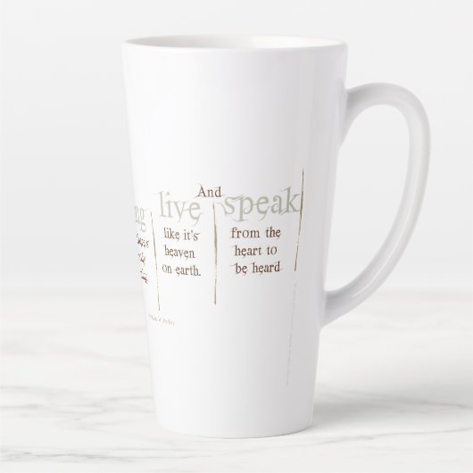 Je hebt Tall nodig Latte Mok (Rechts)