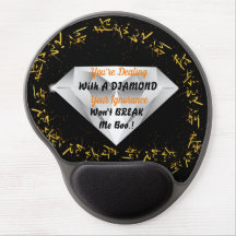 Je hebt te maken met een diamant (zwart)