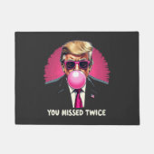 Je hebt twee keer de Trump-verkiezing 2024 gemist Deurmat (Voorkant)
