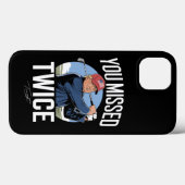Je hebt twee keer gemist Golf 2024 stem Trump heef Case-Mate iPhone Case (Achterkant (horizontaal))