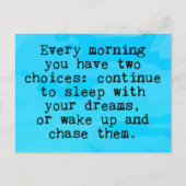 Je hebt twee keuzes Quote Briefkaart (Voorkant)