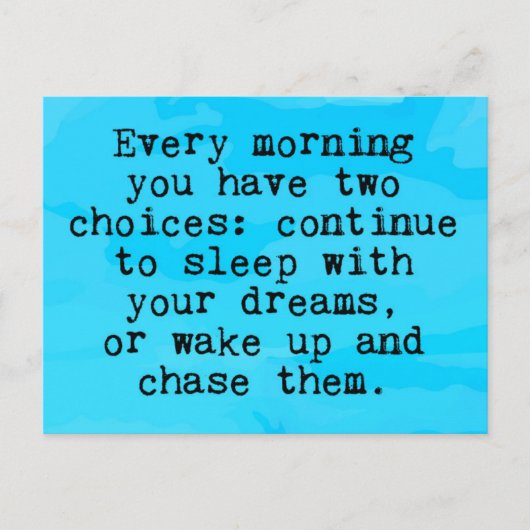 Je hebt twee keuzes Quote Briefkaart (Voorkant)