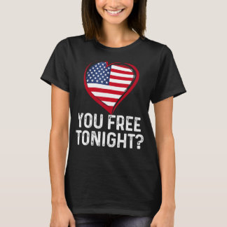 Je hebt vanavond de patriottische vlag van de Vere T-shirt