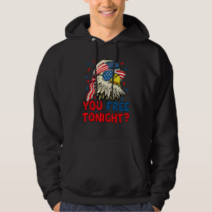 Je hebt vanavond vrijgelaten, Eagle Mullet Amerika Hoodie