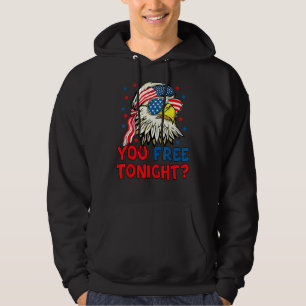 Je hebt vanavond vrijgelaten, Eagle Mullet Amerika Hoodie