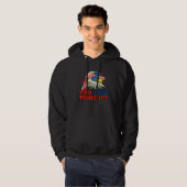 Je hebt vanavond vrijgelaten, Eagle Mullet Amerika Hoodie (Voorkant volledig)