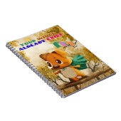 Je hebt vleugels gewoon vliegen kleine hond inspir notitieboek (Rechterzijde)