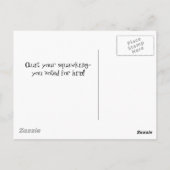 "Je hebt voor hem gestemd" Kaart (Achterkant)