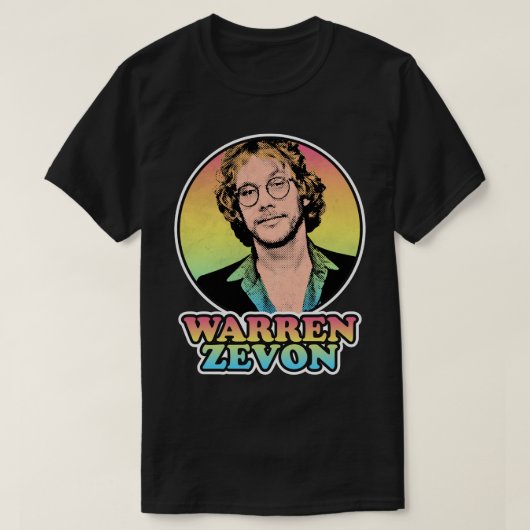 Je hebt Warren Art Zevon nodig als muziek ventilat T-shirt (Design voorkant)