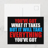 Je hebt wat er nodig is - Inspirerend Briefkaart (Voorkant / Achterkant)