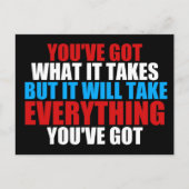 Je hebt wat er nodig is - Inspirerend Briefkaart (Voorkant)