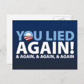 Je hebt weer geleefd. briefkaart (Voorkant / Achterkant)