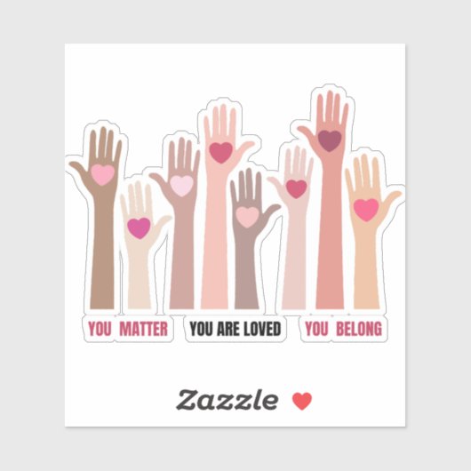 Je hebt zin in bevestigingselement sticker (Vel)