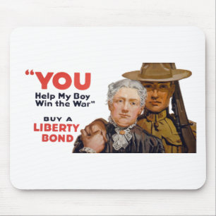 Je helpt mijn jongen de oorlog te winnen muismat