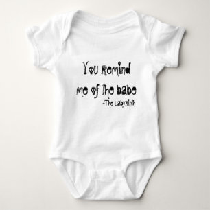 je herinnert me aan de baby  romper