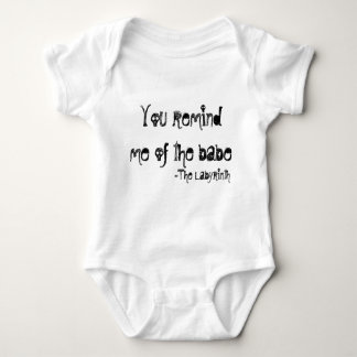 je herinnert me aan de baby  romper