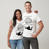 Je Hersenen Tijdens Skydiven Grappig T-shirt (Unisex)