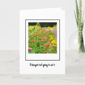 Je het hele gevoel geven goed Wenskaart Bedankkaart