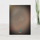 Je hielp me vliegen Schattige huisdier Moederdag Feestdagen Kaart (Achterkant)