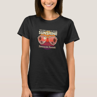Je hoeft geen zonneschijn te scheppen Damariscotta T-shirt
