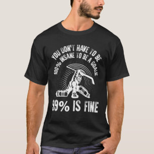 Je hoeft niet 100% gezond te zijn om een Goalie Ic T-shirt