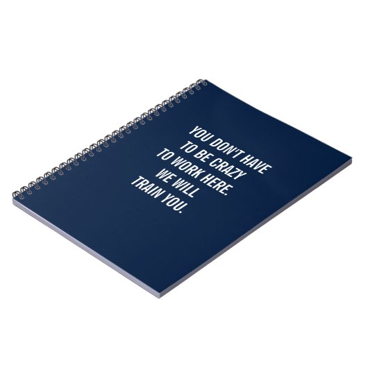 Je hoeft niet gek te zijn om hier Notitieboek te w (Linkerzijde)