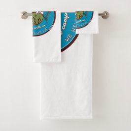 Je hoeft niet gek te zijn om met ons mee te gaan bad handdoek