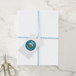 Je hoeft niet gek te zijn om met ons mee te gaan cadeaulabel