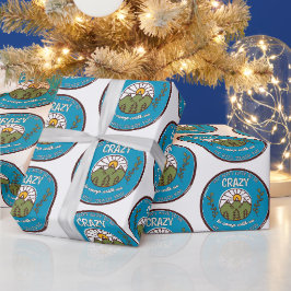 Je hoeft niet gek te zijn om met ons mee te gaan cadeaupapier