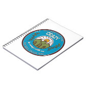 Je hoeft niet gek te zijn om met ons mee te gaan notitieboek (Linkerzijde)