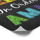 Je hoeft niet perfect te zijn om een geweldig Post Poster (Hoek)