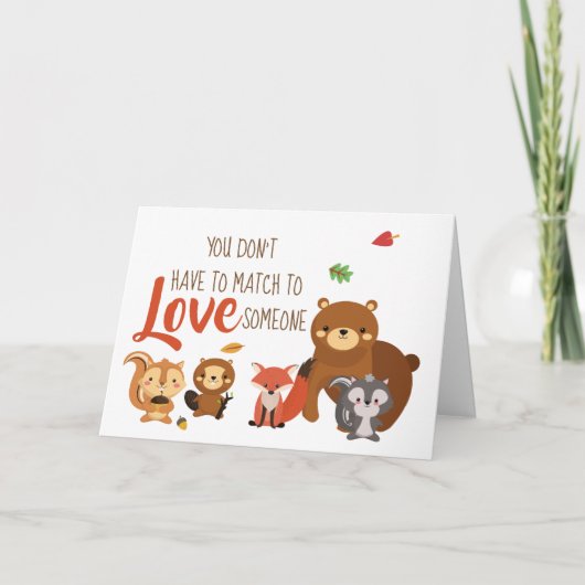 Je hoeft niet te matchen om van iemand te houden - (Voorkant)