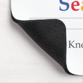 Je hoeft niet te zoeken. Mijn vrouw kent alles. Muismat (Hoek)