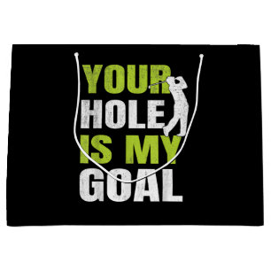 Je Hole Is Mijn Doel - Golfspeler Golfhumor P Groot Cadeauzakje