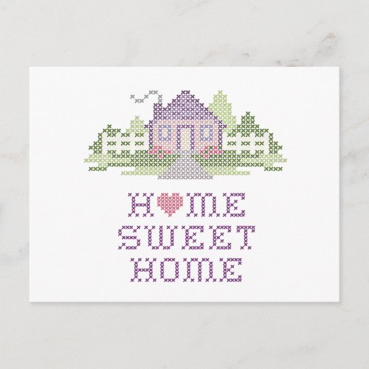 Je Home Sweet Home Briefkaart aanpassen (Voorkant)