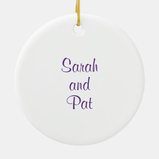 Je Home Sweet Home Ornament aanpassen (Achterkant)