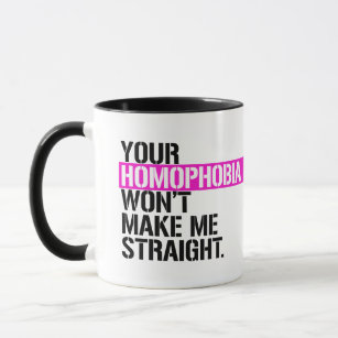 Je homofobie maakt me niet eerlijk mok