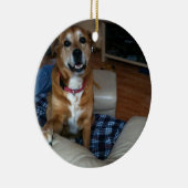 Je hond op een ornament (Rechts)