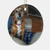 Je hond op een ornament (Links)