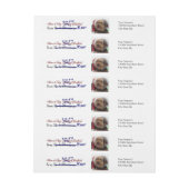 Je hond stuurt je kerstadres terug (Vel)