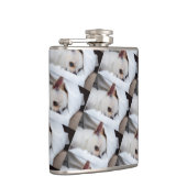 Je hond van een huisdier, aangepast foto chihuahua heupfles (Rechts)