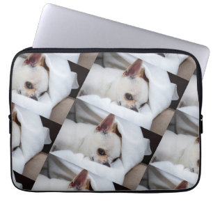 Je hond van een huisdier, aangepast foto chihuahua laptop sleeve