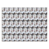 Je hond van een huisdier, aangepast foto chihuahua tafelkleed (Voorkant (Horizontaal))