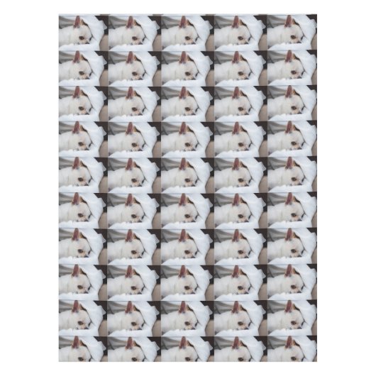 Je hond van een huisdier, aangepast foto chihuahua tafelkleed (Voorkant)