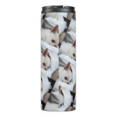 Je hond van een huisdier, aangepast foto chihuahua thermosbeker (Achterkant)