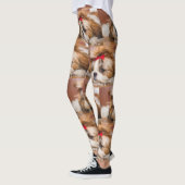 Je hond van een huisdier, aangepast fotopatroon leggings (Links)