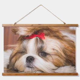 Je hond van een huisdier, aangepaste fotokunst hangend wandkleed